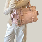 Sac cabas rose – Bandoulière amovible - Vignette | Sacs pour tous