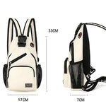 Sac convertible sac à dos & sac de poitrine sport unisexe – Léger et antivol - Vignette | Sacs pour tous