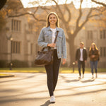 Sac de cours femme bandoulière grande capacité - Vignette | Sacs pour tous