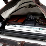 Sac cabas en cuir de vachette unisexe – Élégance intemporelle et robustesse - Vignette | Sacs pour tous