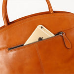 Sac cabas en cuir femme – élégant, structuré et porté bandoulière - Vignette | Sacs pour tous