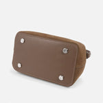 Sac à bandoulière en cuir suédé véritable pour femme - Vignette | Sacs pour tous