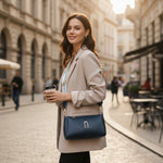 Sac en cuir de vachette femme – Structuré, léger et pratique - Vignette | Sacs pour tous