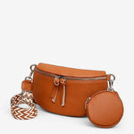 Sac de poitrine femme en cuir souple – bandoulière tendance et pratique - Vignette | Sacs pour tous