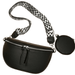 Sac de poitrine femme en cuir souple – bandoulière tendance et pratique - Vignette | Sacs pour tous