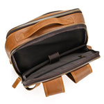 Sac à dos cuir véritable 15,6 pouces – Vintage & professionnel - Vignette | Sacs pour tous