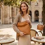 Sac fourre-tout femme en cuir – élégant et polyvalent - Vignette | Sacs pour tous