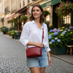 Sac à main cuir vachette rectangulaire femme – Élégance & praticité - Vignette | Sacs pour tous