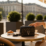 Sac à main matelassé noir femme compact - Vignette | Sacs pour tous
