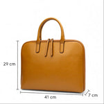 Sac ordinateur femme cuir – format fin et élégant - Vignette | Sacs pour tous