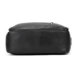 Sac à dos ordinateur cuir noir – élégant et fonctionnel - Vignette | Sacs pour tous