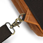 Sac de poitrine en cuir véritable pour homme – Style vintage & raffiné - Vignette | Sacs pour tous