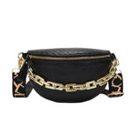 Sac de poitrine femme cuir synthétique avec chaîne dorée - Vignette | Sacs pour tous