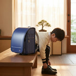 Sac Randoseru bleu – Cartable japonais rigide et élégant - Vignette | Sacs pour tous