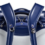 Sac Randoseru bleu et marron – Cartable japonais rigide - Vignette | Sacs pour tous