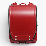 Sac Randoseru rouge et noir bicolore – Cartable japonais rigide - Vignette | Sacs pour tous
