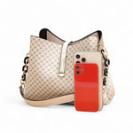 Sac seau femme en simili cuir à motifs – Élégant et pratique - Vignette | Sacs pour tous