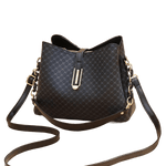 Sac seau femme en simili cuir à motifs – Élégant et pratique - Vignette | Sacs pour tous