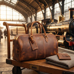 Sac de voyage en cuir de vachette vintage - Vignette | Sacs pour tous