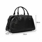 Sac de voyage en cuir véritable week-end - Vignette | Sacs pour tous