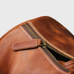 Sac de voyage en cuir véritable – Format compact élégant et pratique - Vignette | Sacs pour tous