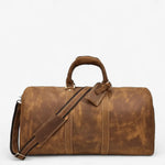 Sac de voyage homme en cuir véritable – Style vintage & grande capacité - Vignette | Sacs pour tous