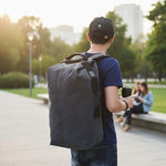 Sac à dos de voyage en toile robuste – Grande capacité - Vignette | Sacs pour tous