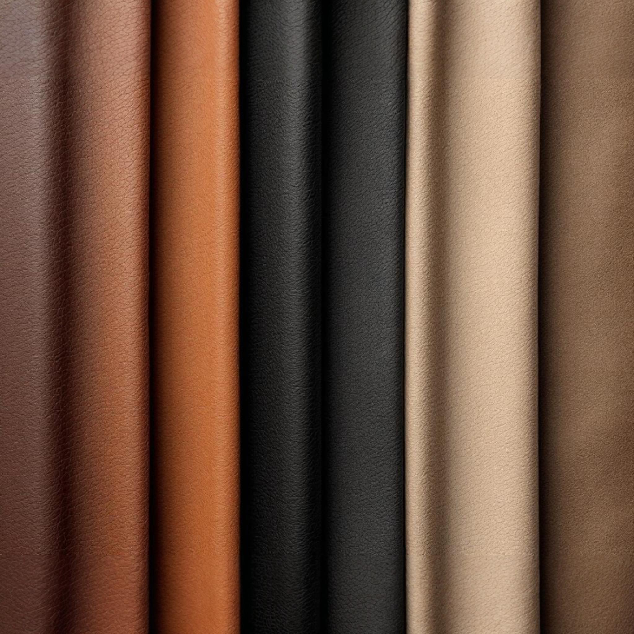 Différents types de cuir utilisés en maroquinerie : cuir pleine fleur, cuir lisse, cuir grainé et cuir suédé