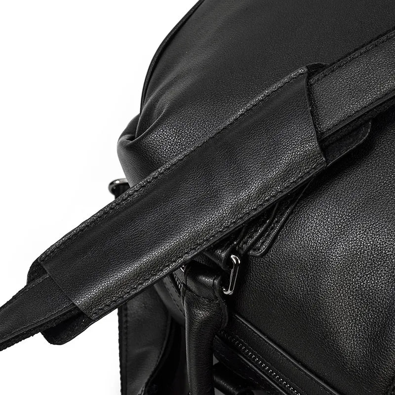 Bandoulière rembourrée réglable du sac de voyage en cuir véritable
