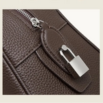 Sac bowling femme en cuir de vachette grainé - Vignette | Sacs pour tous
