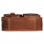 Cartable Homme en Cuir à Bandoulière – Style Rétro Authentique - Vignette | Sacs pour tous