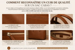 Sac cabas cuir de vachette femme grande capacité - Vignette | Sacs pour tous
