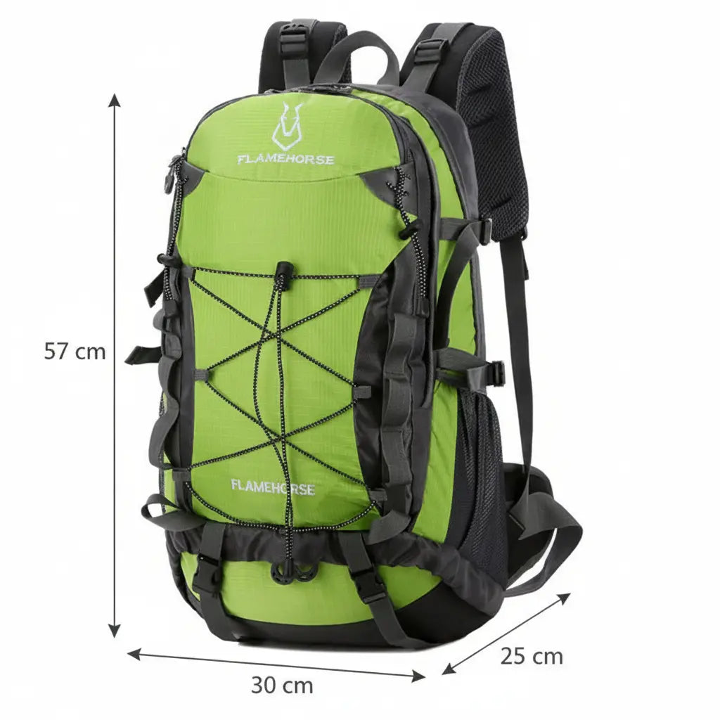 Dimensions du sac à dos randonnée 50L imperméable 57 x 30 x 25 cm