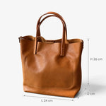 Sac cabas femme en cuir de vachette - Vignette | Sacs pour tous