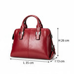 Sac cabas en cuir pour femme avec bandoulière - Vignette | Sacs pour tous