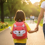 Sac à dos renard rose pour maternelle - Vignette | Sacs pour tous