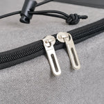 Glacière isotherme à roulettes – 35 L en tissu Oxford gris - Vignette | Sacs pour tous