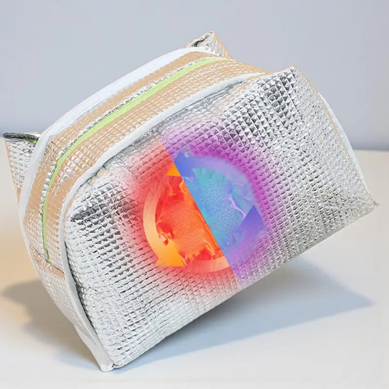 Intérieur du sac isotherme avec doublure en aluminium réfléchissant