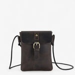 Pochette à Bandoulière Vintage en Cuir pour Hommes - Vignette | Sacs pour tous