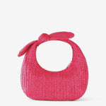 Pochette bohème en paille avec nœud – Look estival & chic - Vignette | Sacs pour tous