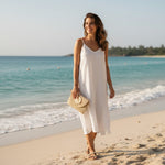 Pochette en paille tressée à rabat – Élégance bohème - Vignette | Sacs pour tous