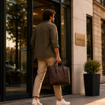 Porte-documents homme en cuir de vachette vintage - Vignette | Sacs pour tous