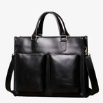 Porte-documents cuir homme double poche vintage - Vignette | Sacs pour tous