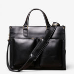 Porte-documents cuir homme double poche vintage - Vignette | Sacs pour tous