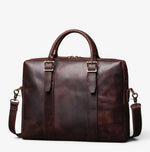 Porte-documents homme en cuir de vachette vintage - Vignette | Sacs pour tous