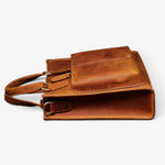 Porte-documents cuir homme double poche vintage - Vignette | Sacs pour tous