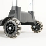 Glacière isotherme à roulettes – 35 L en tissu Oxford gris - Vignette | Sacs pour tous