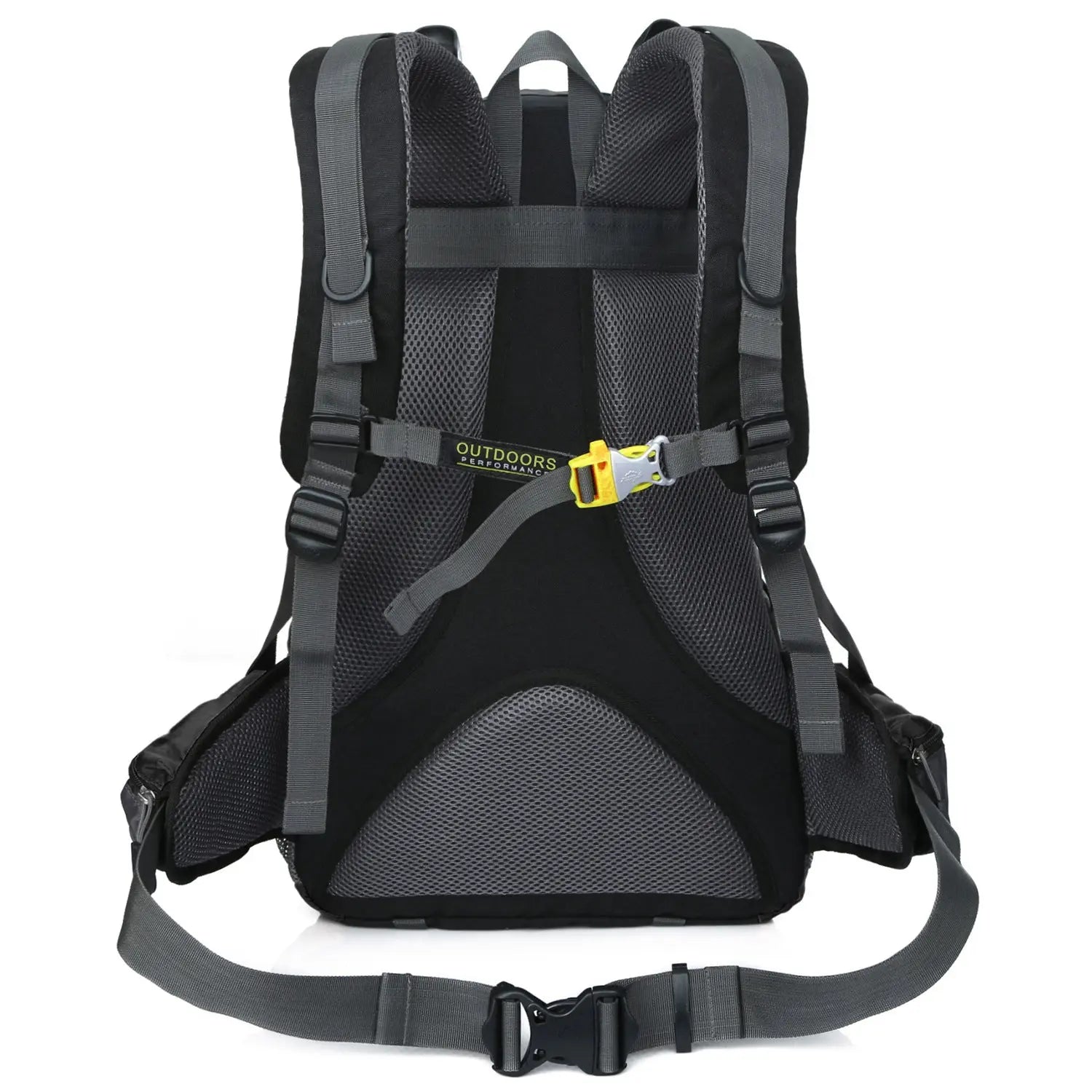 Sac à dos de randonnée 50L – dos matelassé avec bretelles réglables et sangle pectorale
