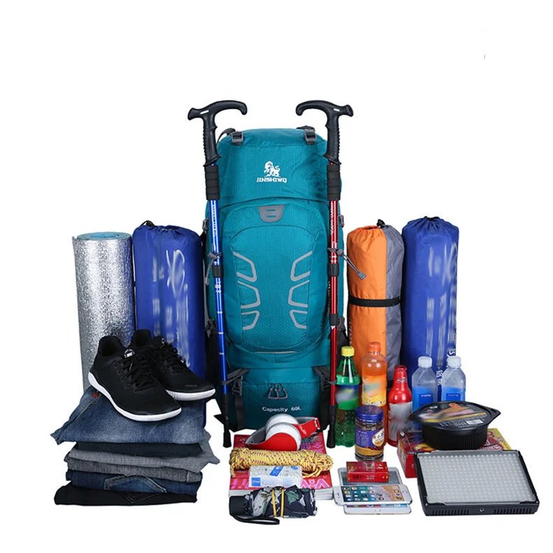 Sac à dos 60L randonnée – Confort dorsal & grande capacité | SACS POUR TOUS