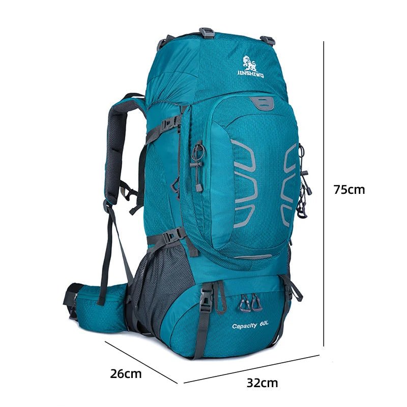Sac à dos 60L randonnée – Confort dorsal & grande capacité | SACS POUR TOUS